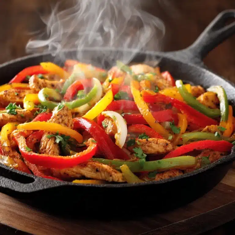 Chicken Fajitas with Bell Peppers Recipe