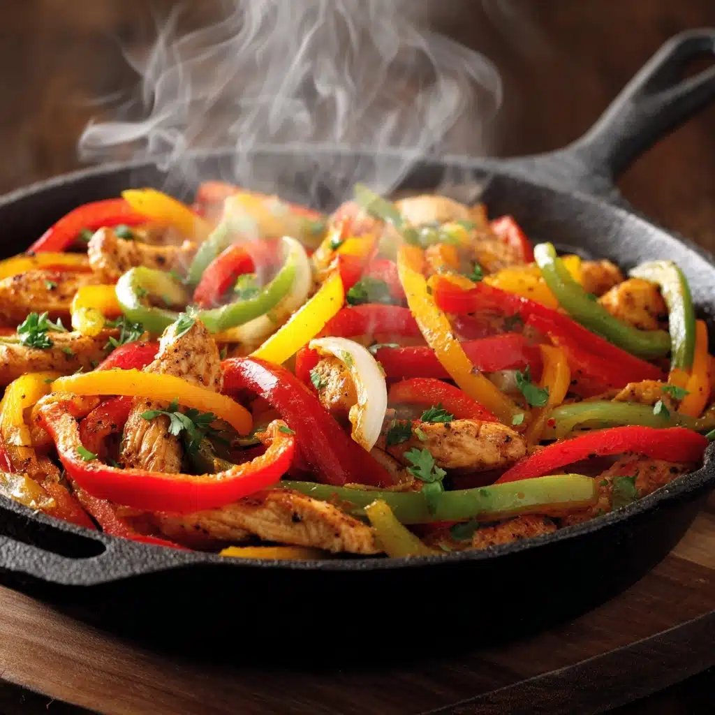 Chicken Fajitas with Bell Peppers Recipe