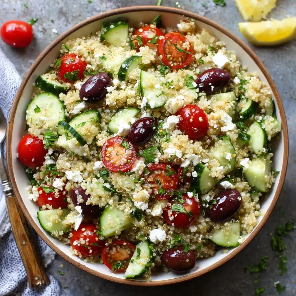 Mediterranean Quinoa Salad Recipe - Recipe Image