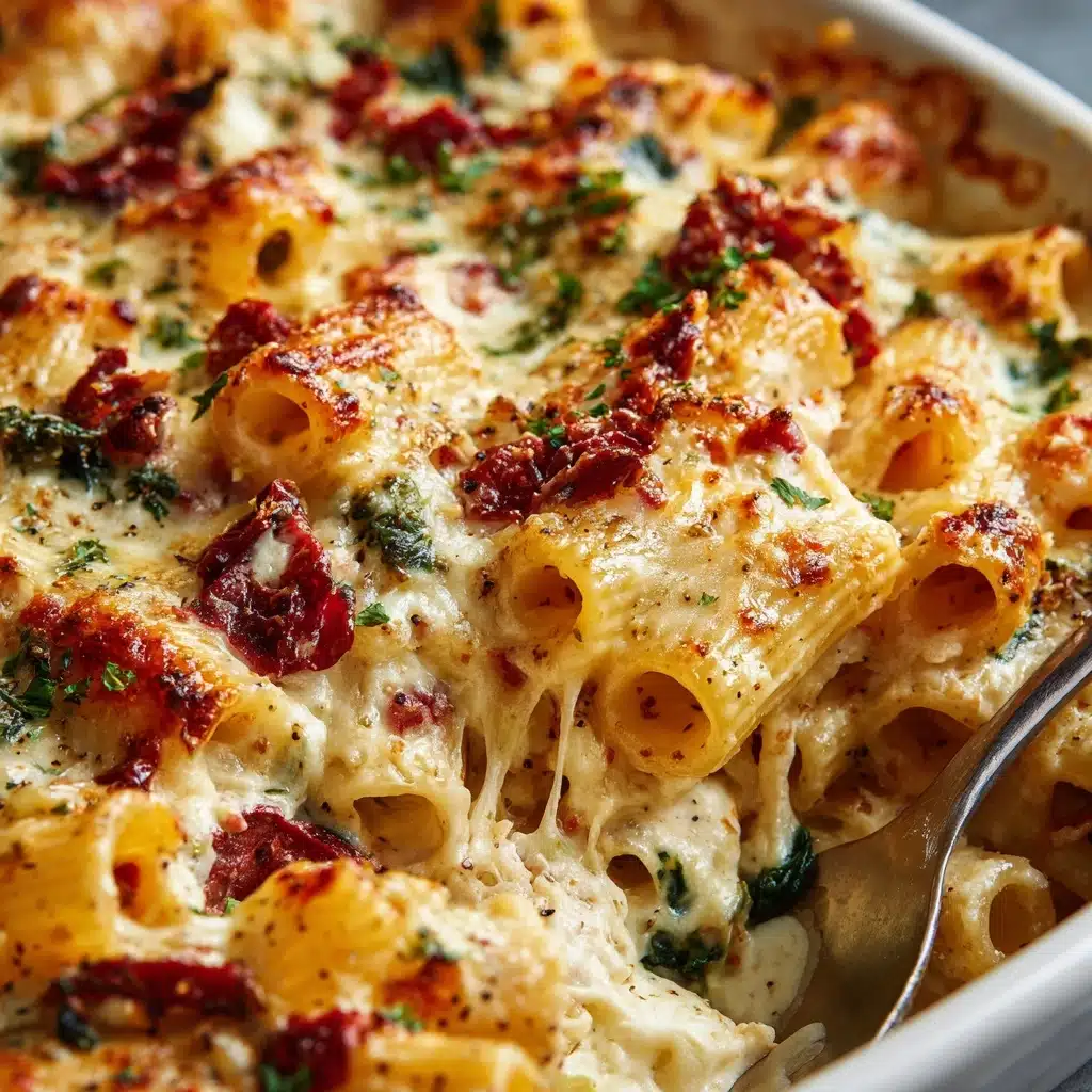 Caramelized Onion Pasta Bake Recipe - Recipe Image