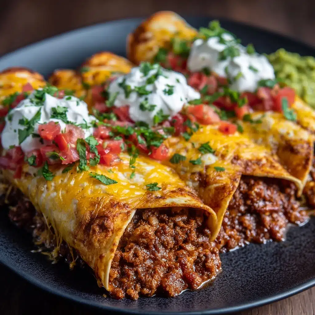 EASY GROUND BEEF ENCHILADAS: Quick Recipe You’ll Love! Recipe - Recipe Image
