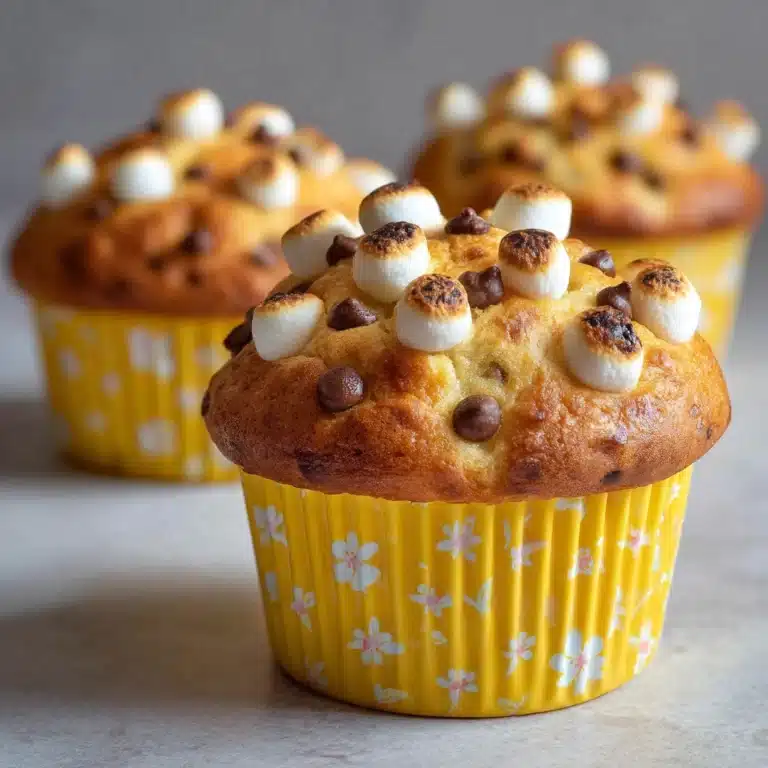 Banana S’mores Muffins Recipe