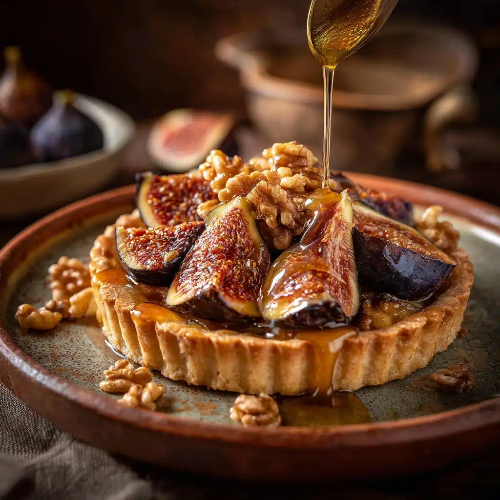 Caramelized Fig & Walnut Tart Recipe - Recipe Image