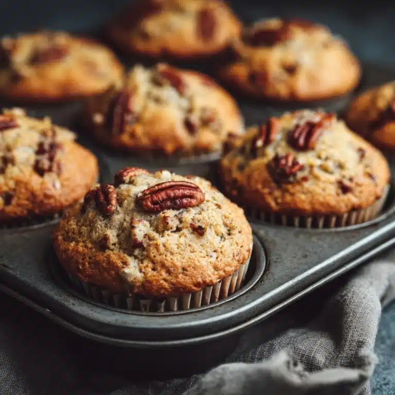 Pecan Banana Bread Muffins Recipe
