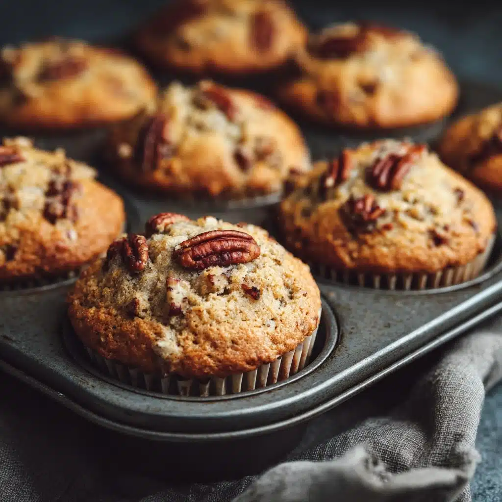 Pecan Banana Bread Muffins Recipe
