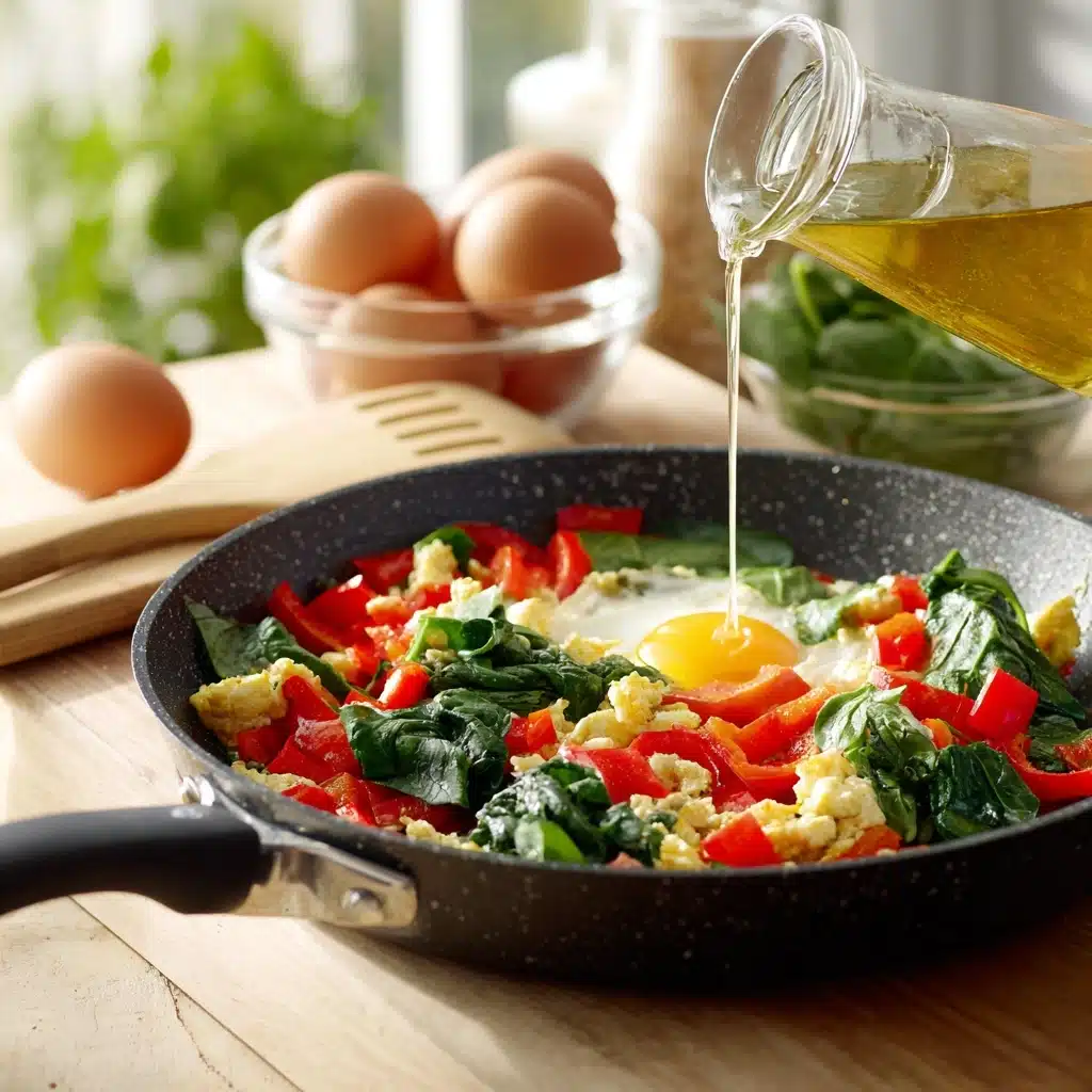 Egg White Veggie Scramble Recipe