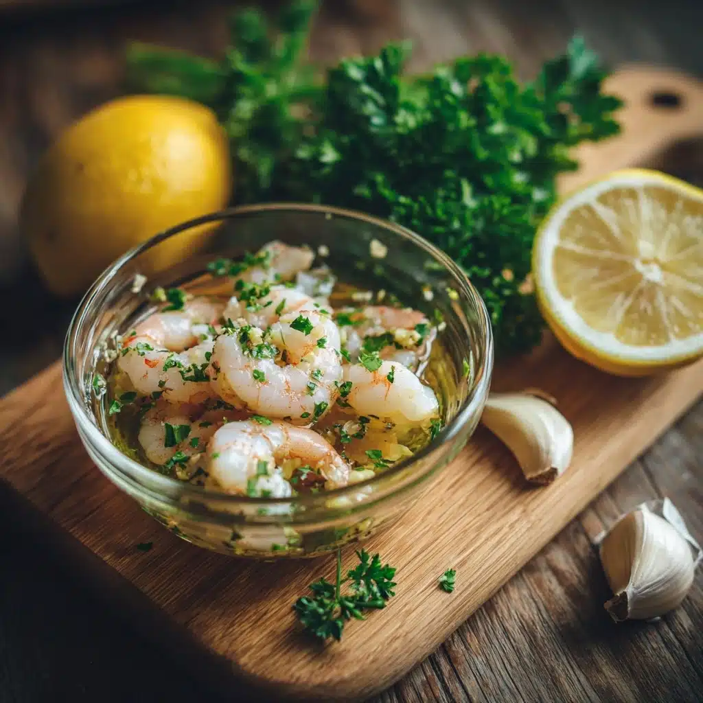 Lemon Garlic Shrimp Bowl Recipe - Recipe Image
