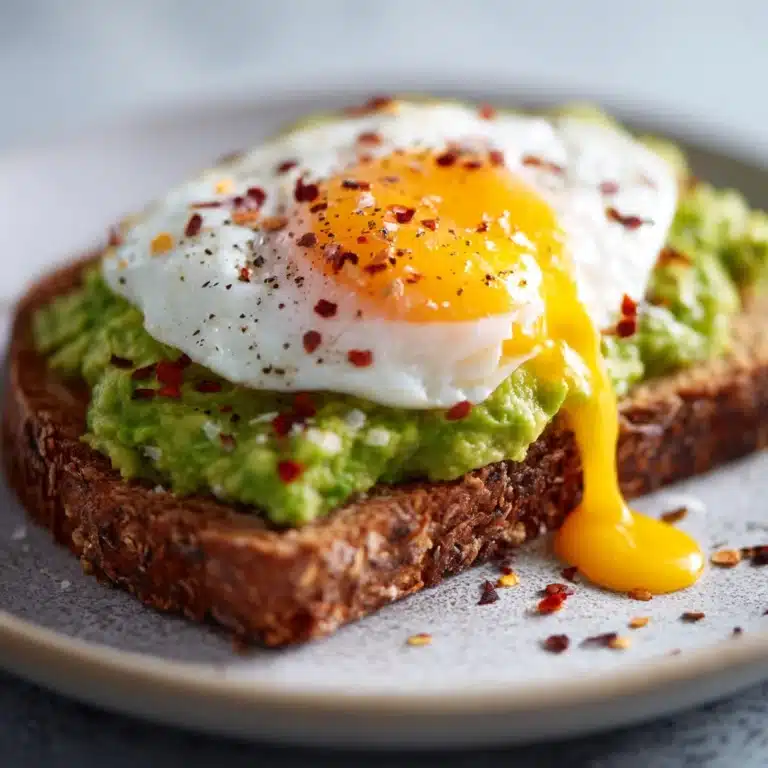 Avocado Toast with Poached Egg Recipe