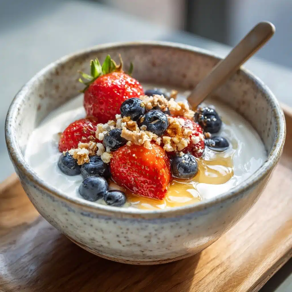 Greek Yogurt Berry Bowl Recipe