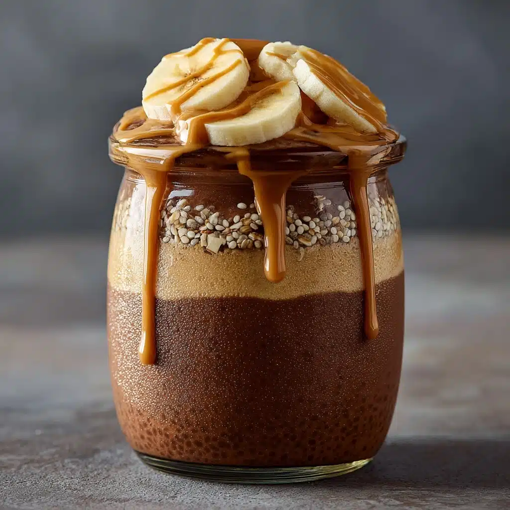 Chia Pudding with Dark Chocolate & Almond Butter Recipe