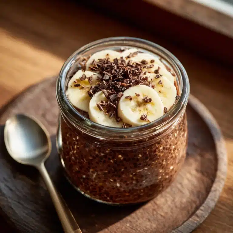 Dark Chocolate Overnight Oats Recipe