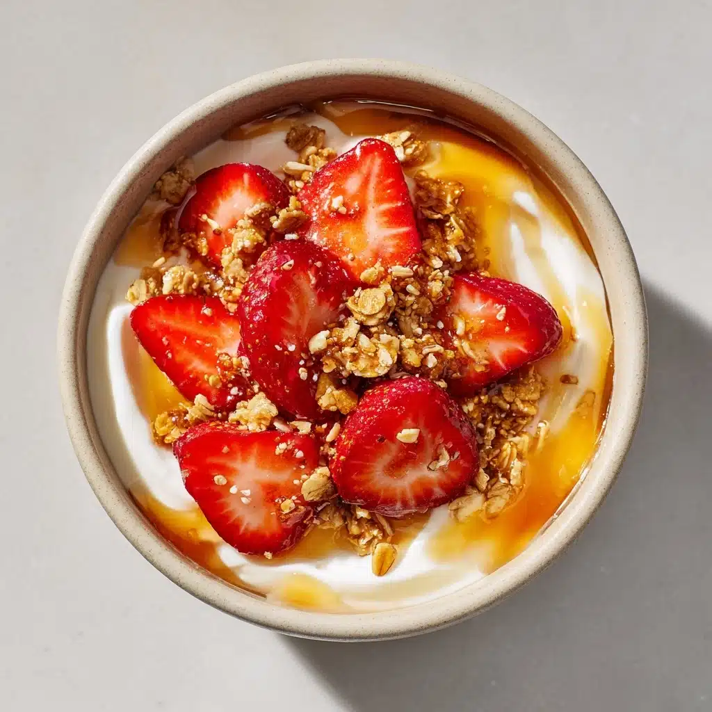 Cottage Cheese Strawberry Bowl Recipe - Recipe Image