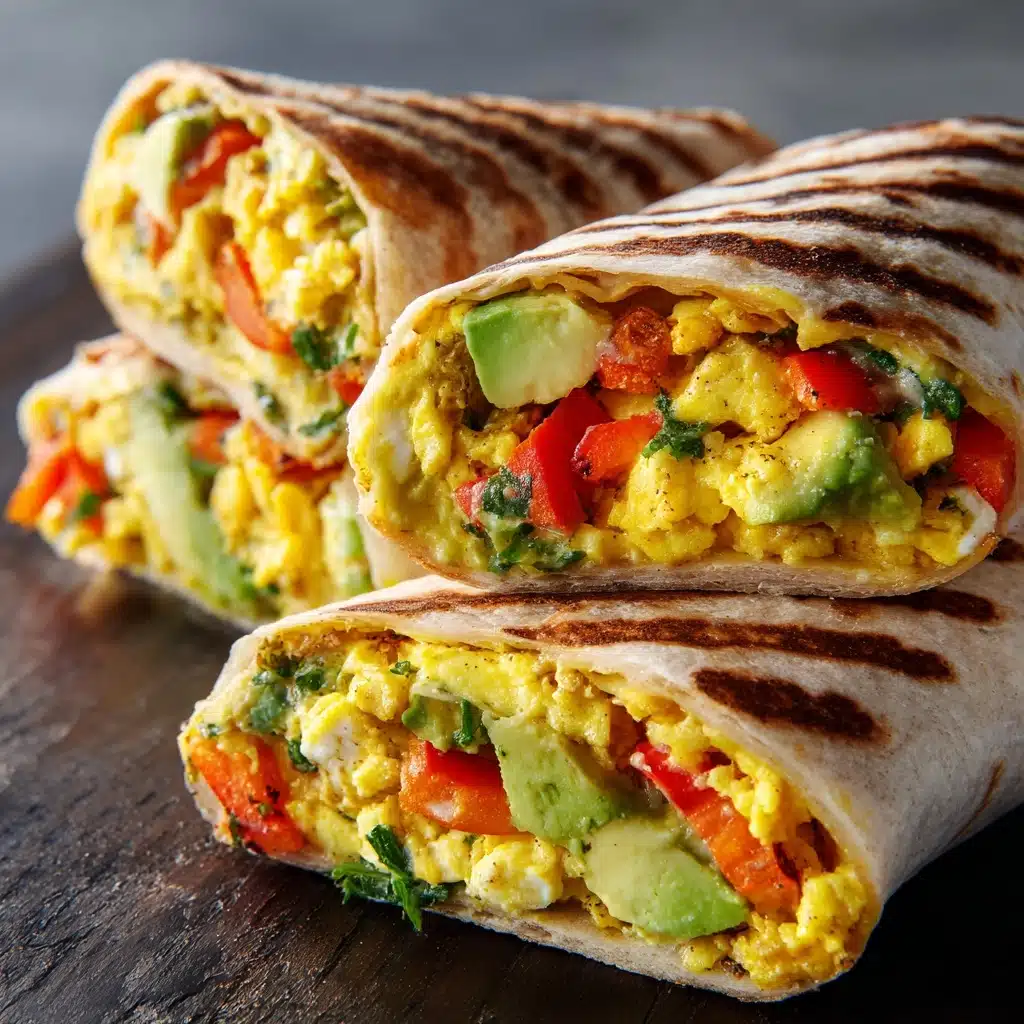 Veggie Breakfast Wrap Recipe - Recipe Image