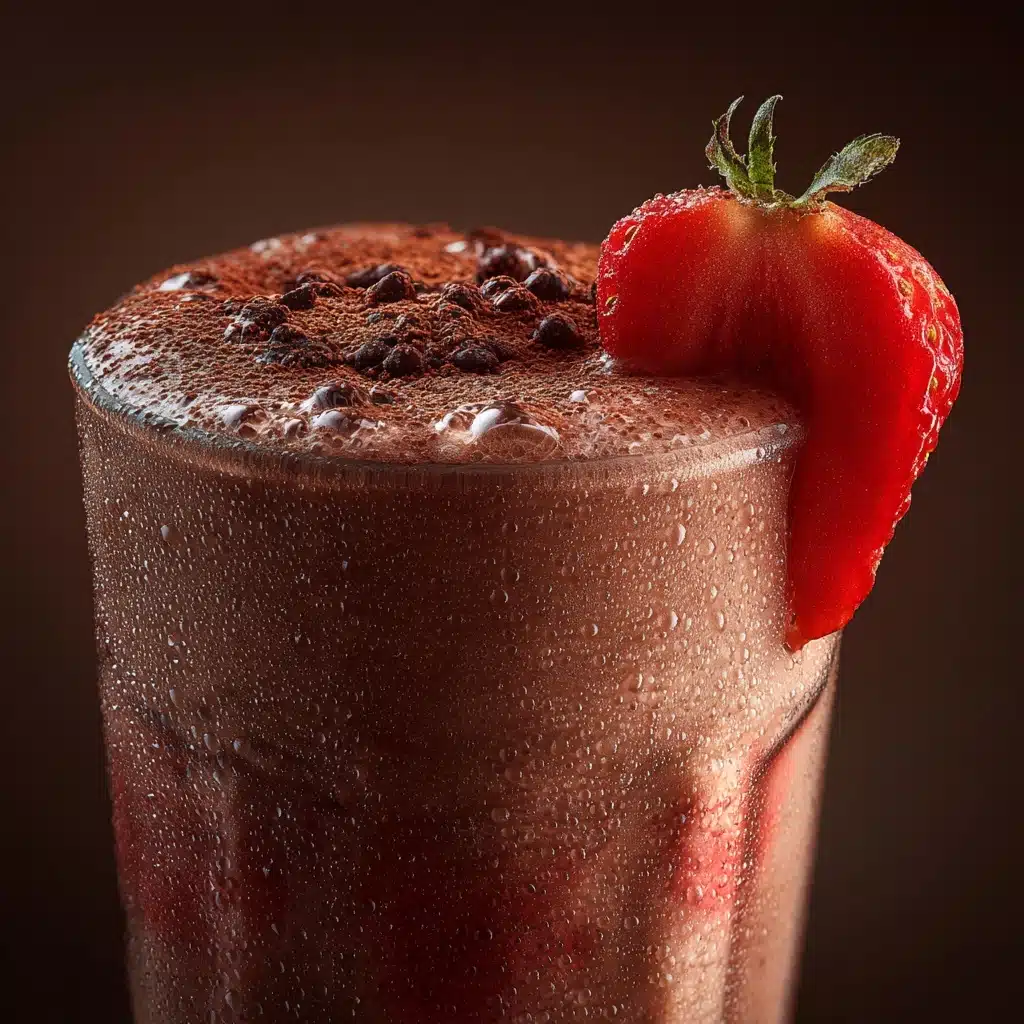 Chocolate Strawberry Smoothie Recipe - Recipe Image