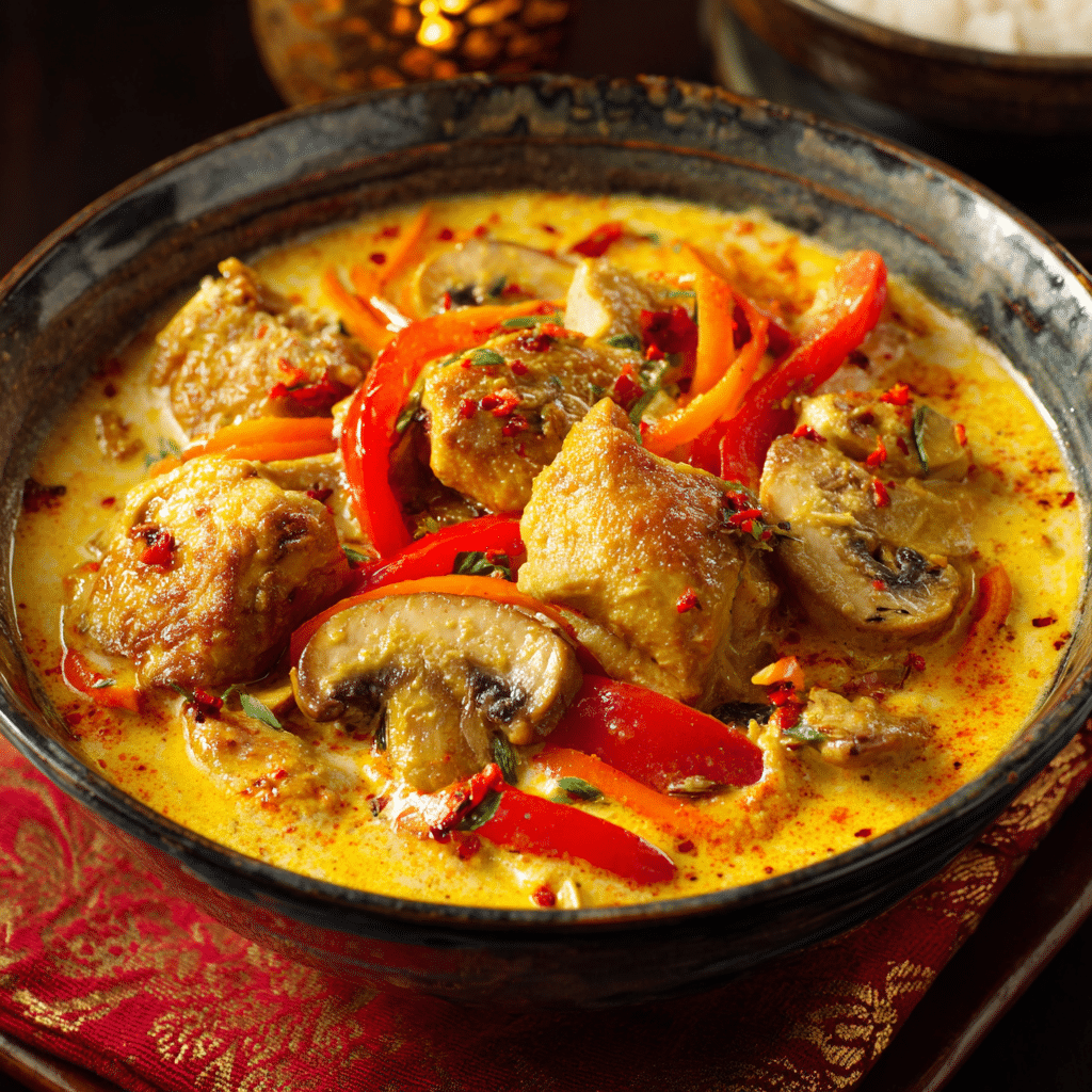 spicy Curry Chicken Recipe - Recipe Image