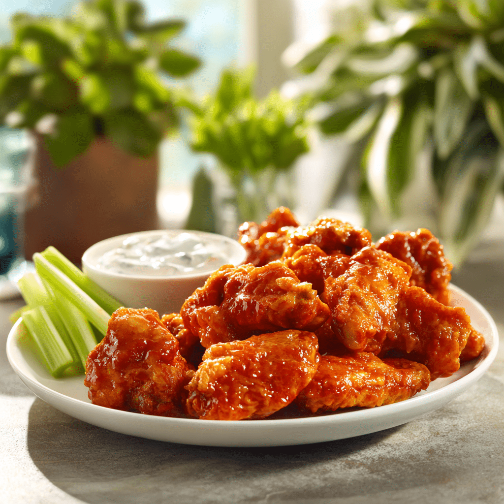Air Fryer Buffalo Chicken Wings Recipe - Recipe Image