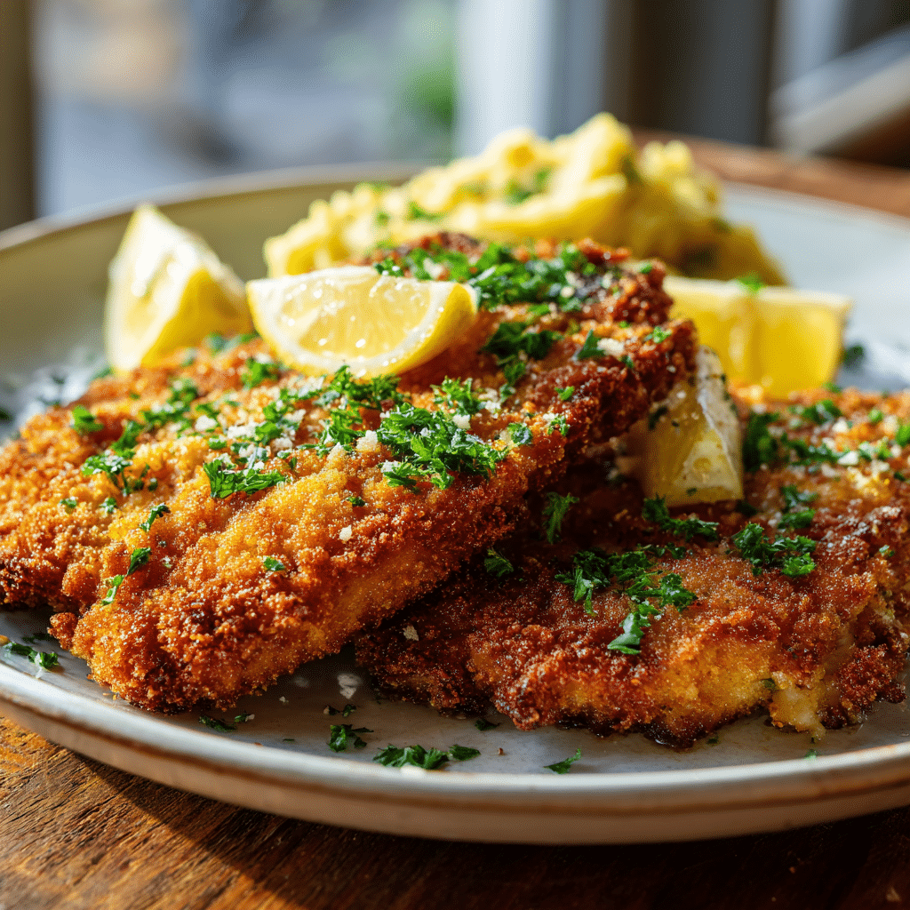 Chicken Schnitzel Recipe - Recipe Image