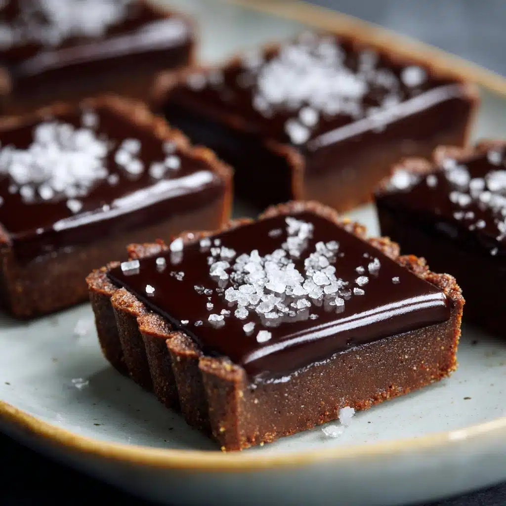 Mini Chocolate Ganache Tartlets with Sea Salt
 - Recipe Image