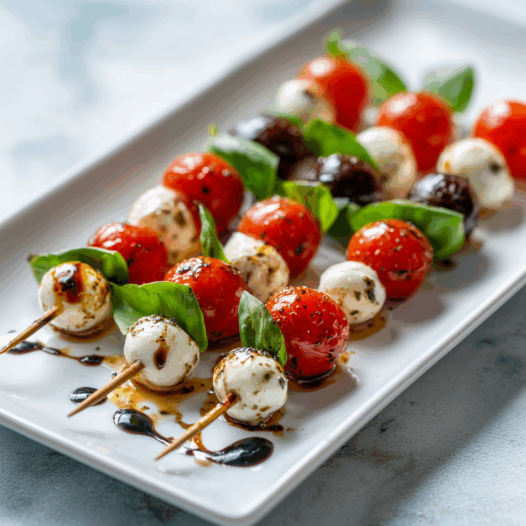 Mini Caprese Skewers Recipe