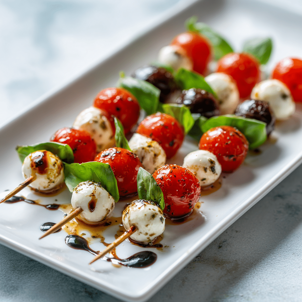 Mini Caprese Skewers Recipe
