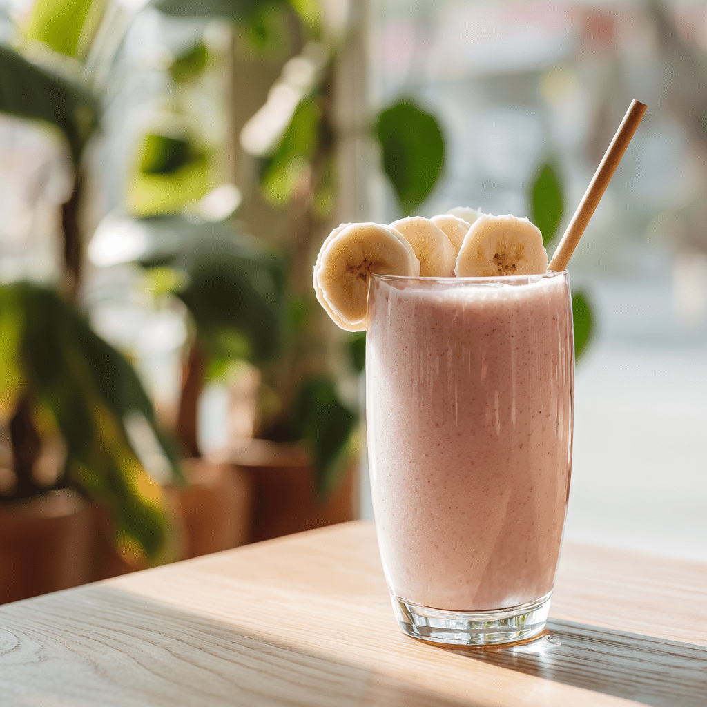 Strawberry Banana Smoothie Recipe - Recipe Image