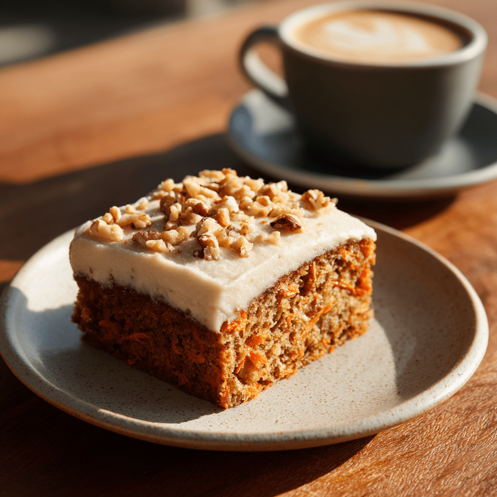 Vegan Carrot Cake with Cashew Frosting Recipe - Recipe Image