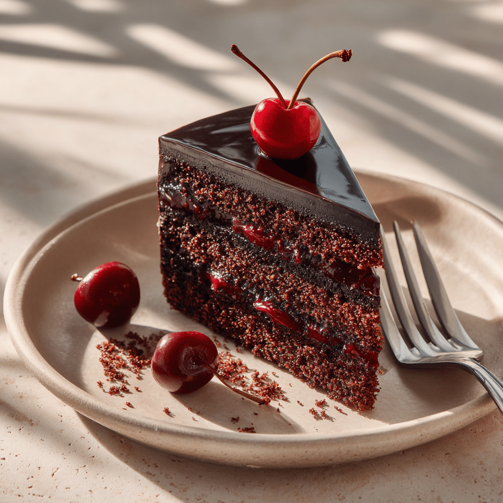 Dark Forest Cake Recipe - Recipe Image