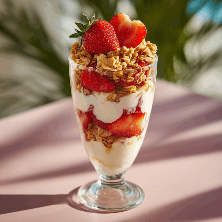 Strawberry Yogurt Parfait Recipe