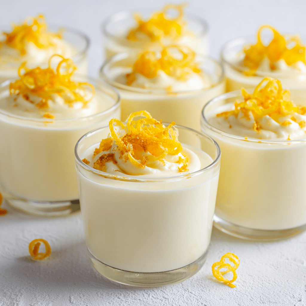 Lemon Cream Dessert Cups Recipe - Recipe Image