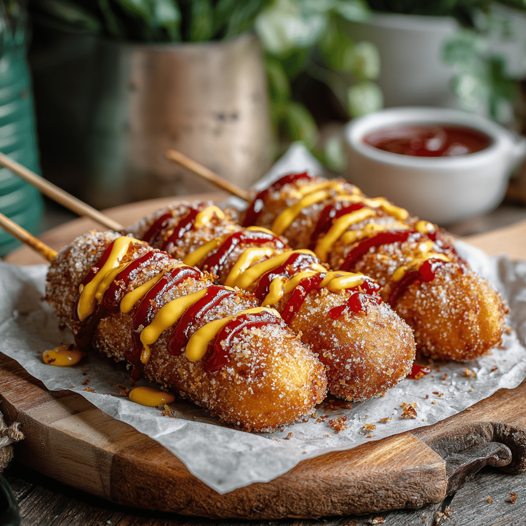 Korean Corn Dogs