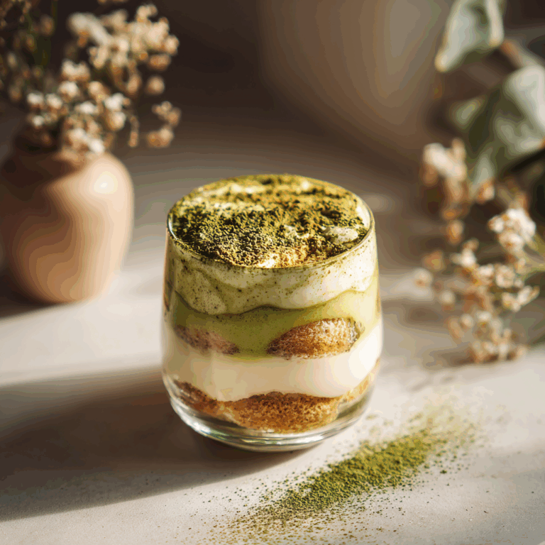 Matcha Tiramisu