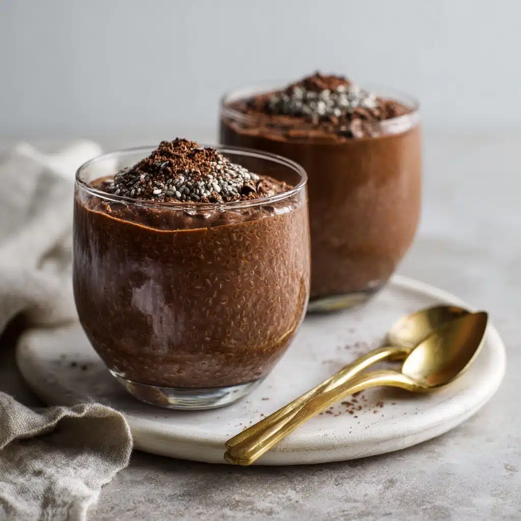 Dark Chocolate Chia Pudding Recipe - Recipe Image