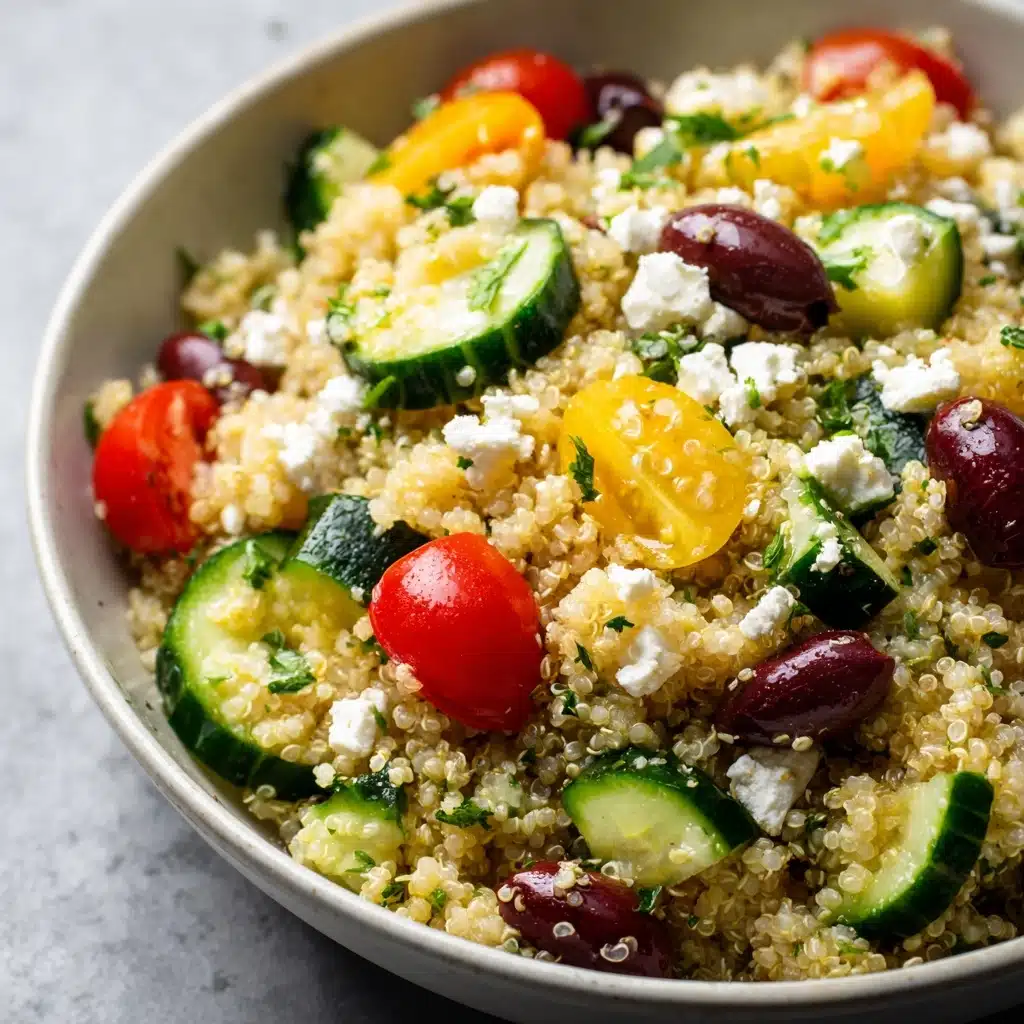 Mediterranean Quinoa Salad Recipe