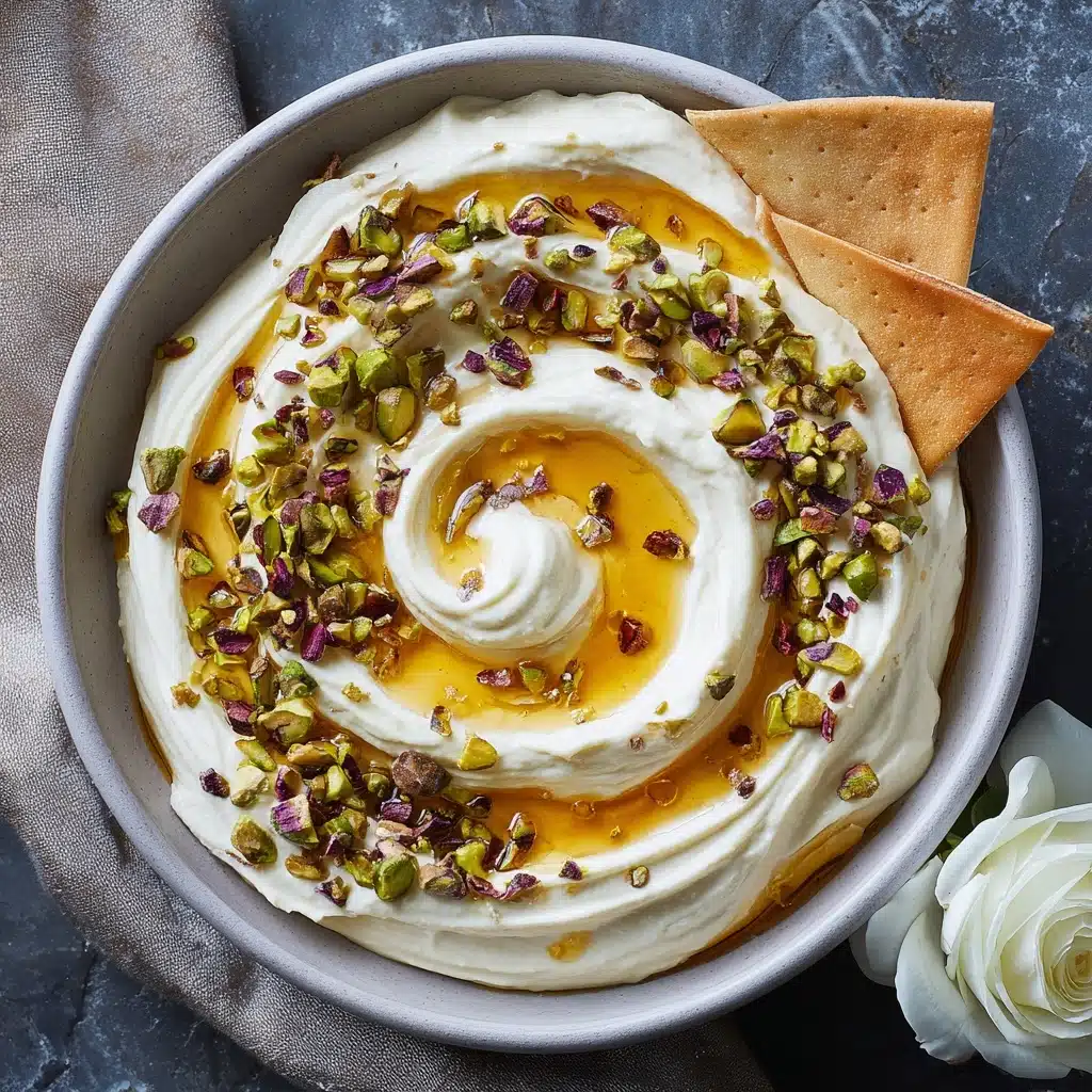 Whipped Ricotta Dip with Honey and Pistachios Recipe - Recipe Image