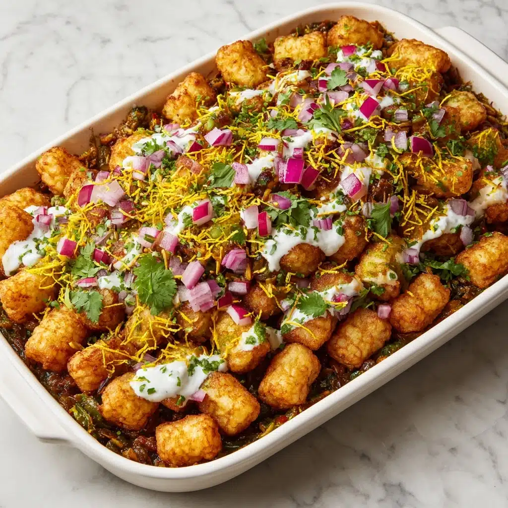 Samosa Chaatdish Recipe - Recipe Image