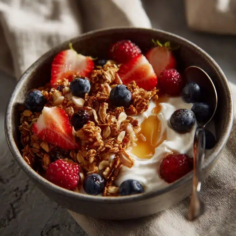 Maple Pecan Granola Recipe