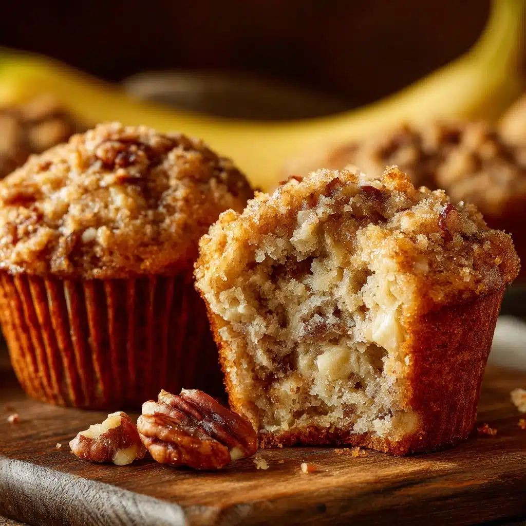 Pecan Banana Bread Muffins Recipe - Recipe Image