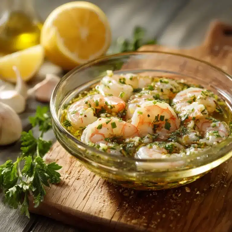 Lemon Garlic Shrimp Bowl Recipe