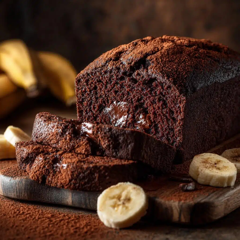 Dark Chocolate Banana Loaf Recipe