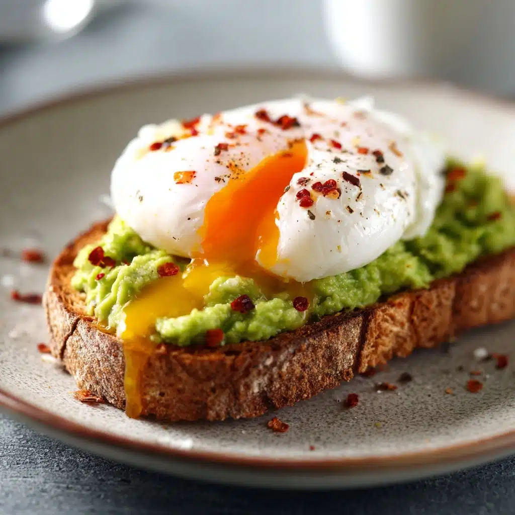 Avocado Toast with Poached Egg Recipe - Recipe Image