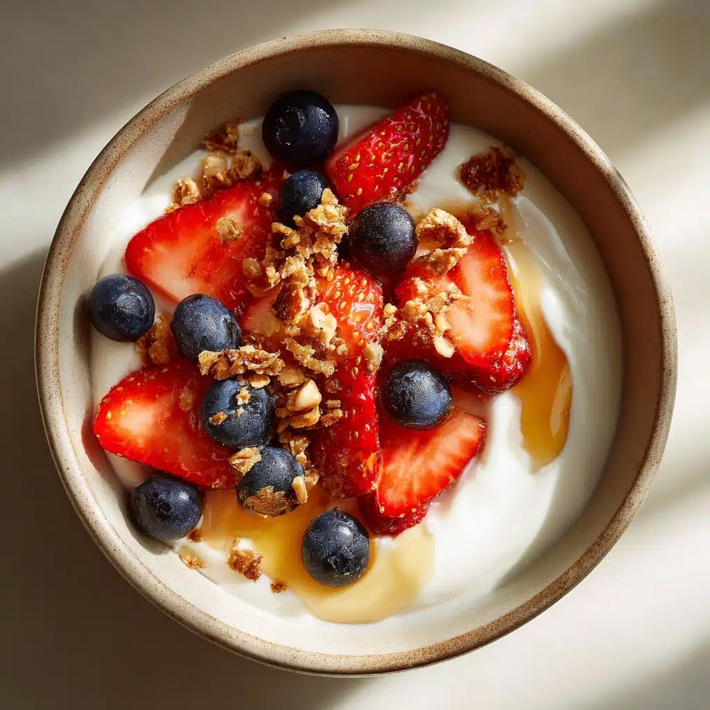 Greek Yogurt Berry Bowl Recipe - Recipe Image