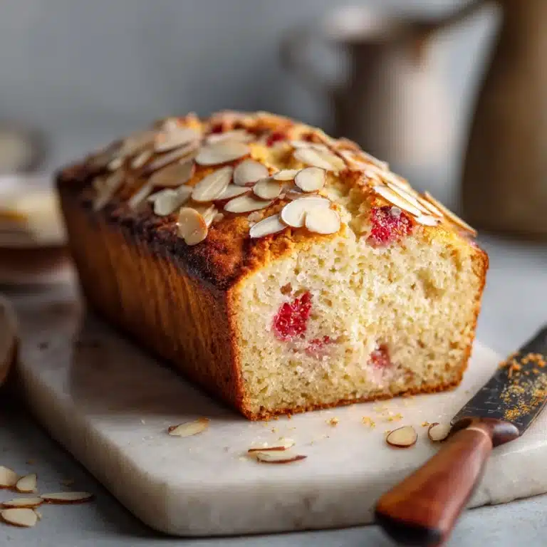 Strawberry Almond Breakfast Loaf Recipe