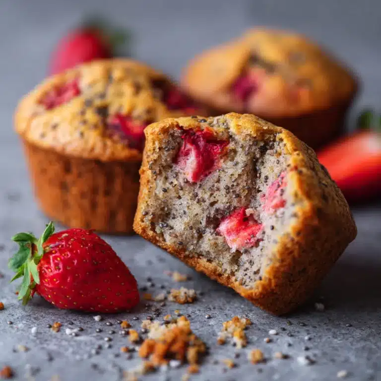 Strawberry Chia Muffins Recipe