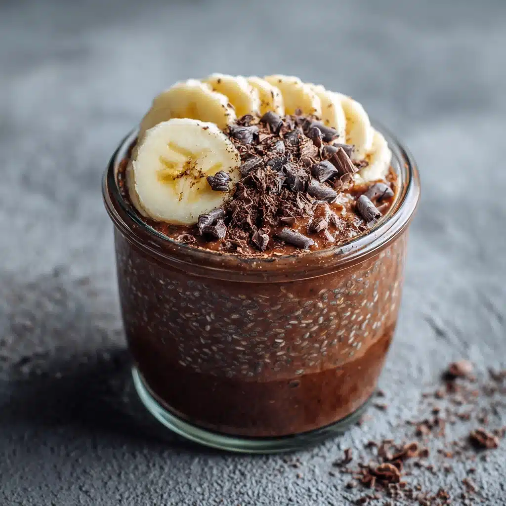 Dark Chocolate Overnight Oats Recipe - Recipe Image