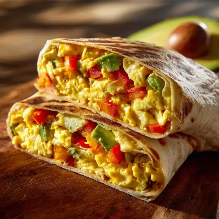 Veggie Breakfast Wrap Recipe