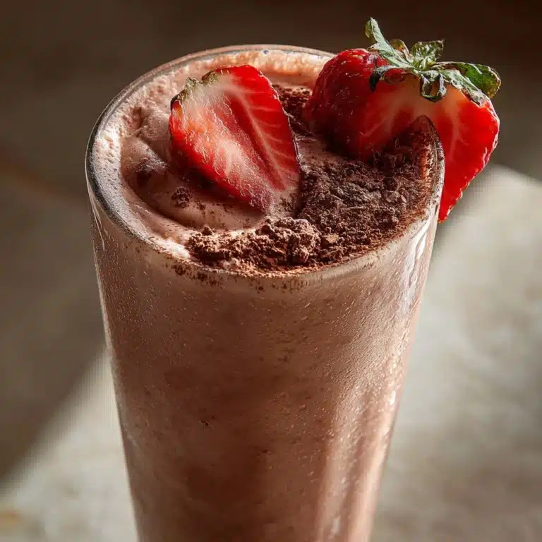 Chocolate Strawberry Smoothie Recipe