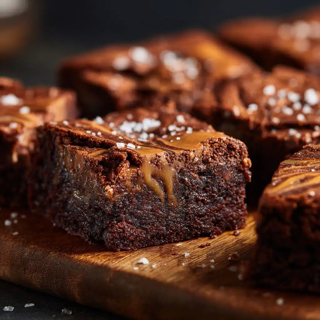 Salted Caramel Brownies Recipe - Recipe Image