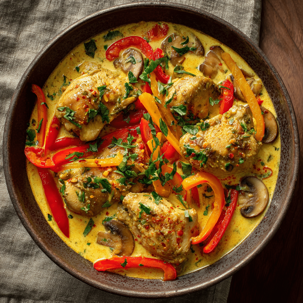 spicy Curry Chicken Recipe - Recipe Image