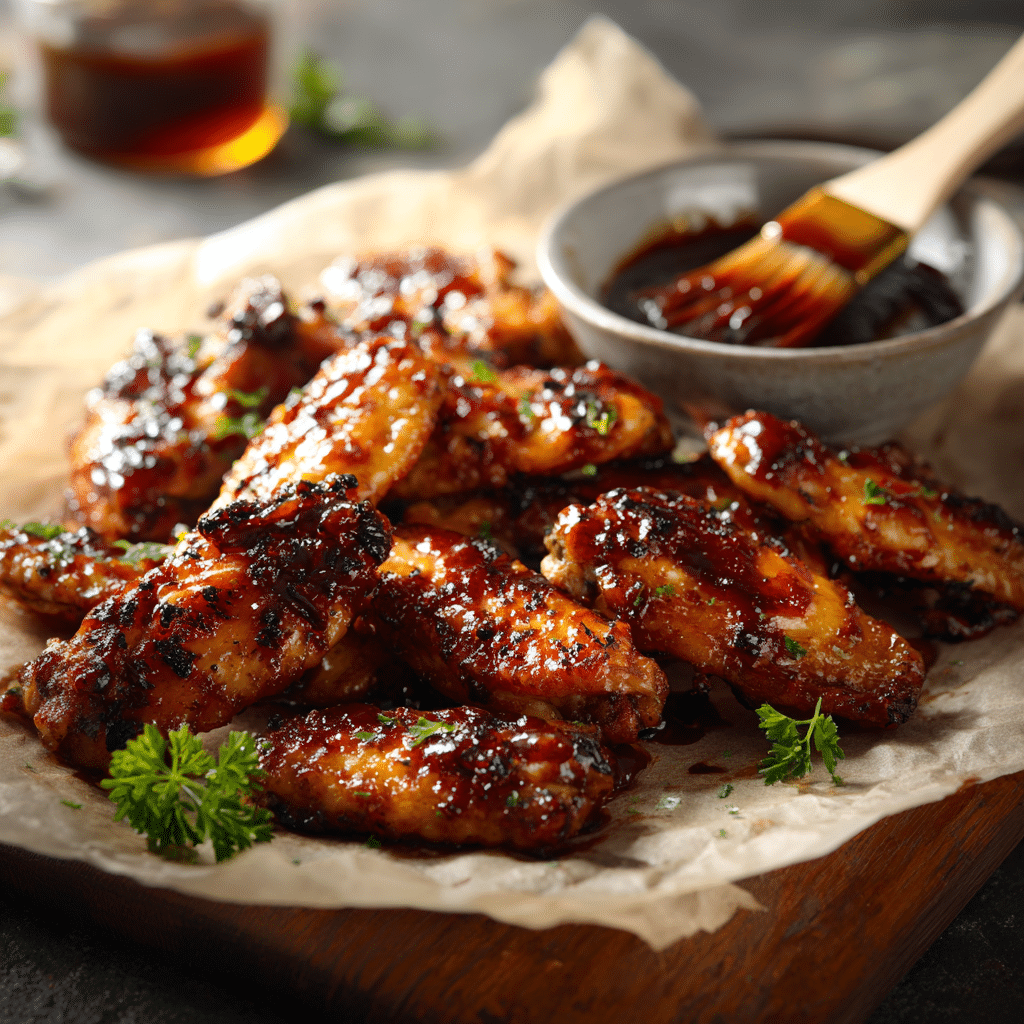 BBQ Chicken Wings Recipe - Recipe Image