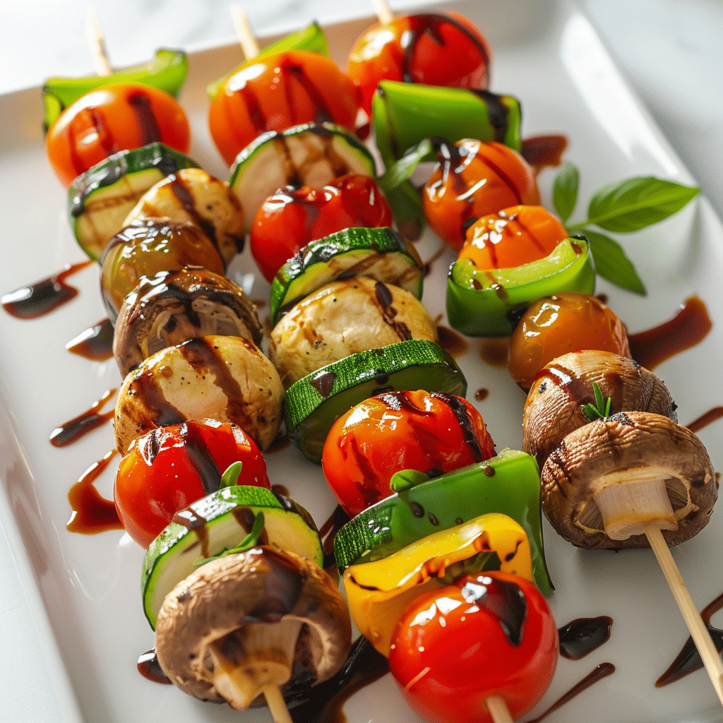 Grilled Veggie Skewers Recipe - Recipe Image